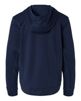 Team 365 Youth Squad Hooded Tech Fleece Pullover-2