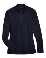 Devon & Jones Women's Stretch Tech-Shell Compass Quarter-Zip Pullover-1