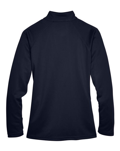 Devon & Jones Women's Stretch Tech-Shell Compass Quarter-Zip Pullover-2