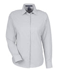 Devon & Jones Women's CrownLux Performance Microstripe Dress Shirt-1