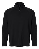 Devon & Jones Men's Seaton Pebble Textured Quarter-Zip Pullover-1