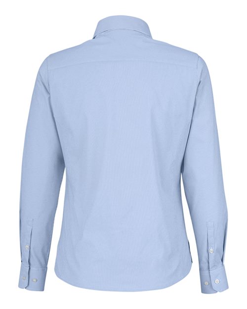 Devon & Jones Women's CrownLux Performance Microstripe Dress Shirt-2