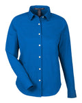 Devon & Jones Women's CrownLux Performance Spencer Poplin Dress Shirt-1