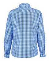 Devon & Jones Women's CrownLux Performance Gingham Dress Shirt-2
