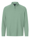 Devon & Jones Men's Seaton Pebble Textured Quarter-Zip Pullover-1