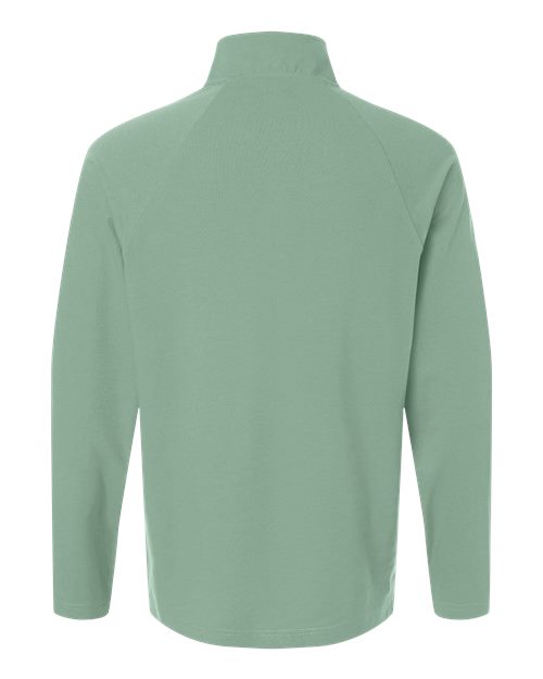 Devon & Jones Men's Seaton Pebble Textured Quarter-Zip Pullover-2