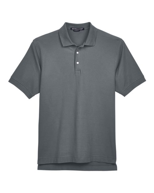Devon & Jones Men's Pima Piqué Polo-1