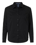 Devon & Jones Women's CrownLux Performance Spencer Poplin Dress Shirt-1
