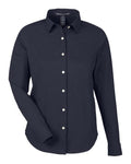 Devon & Jones Women's CrownLux Performance Spencer Poplin Dress Shirt-1