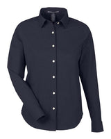 Devon & Jones Women's CrownLux Performance Spencer Poplin Dress Shirt-1