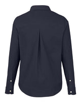 Devon & Jones Women's CrownLux Performance Spencer Poplin Dress Shirt-2