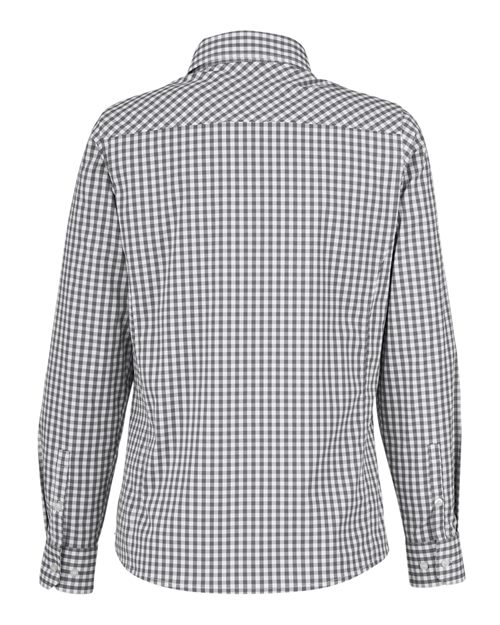 Devon & Jones Women's CrownLux Performance Gingham Dress Shirt-2