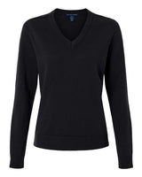Devon & Jones Women's New Classics V-Neck Sweater-1