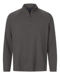 Devon & Jones Men's Seaton Pebble Textured Quarter-Zip Pullover-1