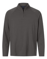 Devon & Jones Men's Seaton Pebble Textured Quarter-Zip Pullover-1