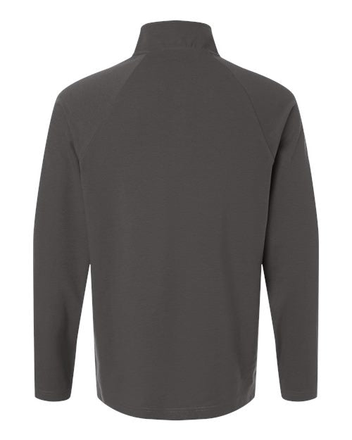 Devon & Jones Men's Seaton Pebble Textured Quarter-Zip Pullover-2
