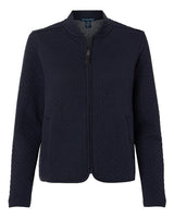 Devon & Jones Women's Berkeley Textured Full-Zip Jacket-1