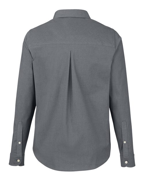 Devon & Jones Women's CrownLux Performance Spencer Poplin Dress Shirt-2