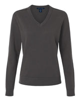 Devon & Jones Women's New Classics V-Neck Sweater-1