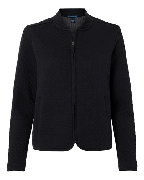 Devon & Jones Women's Berkeley Textured Full-Zip Jacket-1