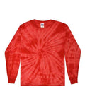 Colortone Men's Tie-Dyed Long Sleeve T-Shirt
