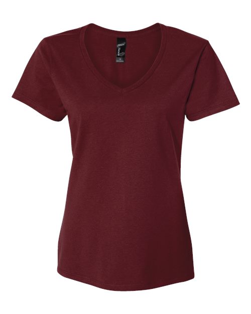 Hanes Women's Perfect-T V-Neck T-Shirt
-1