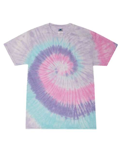 Colortone Men's Multi-Color Tie-Dyed T-Shirt