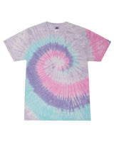 Colortone Men's Multi-Color Tie-Dyed T-Shirt