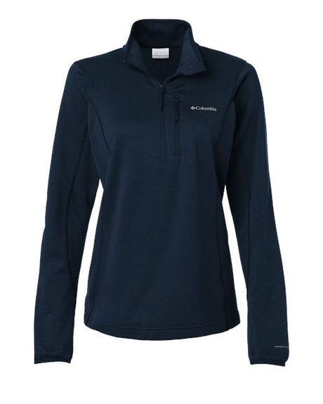 Columbia Women's Essential Hike Grid Fleece Half-Zip Pullover-1
