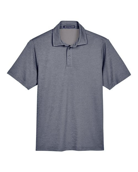 Devon & Jones Men's CrownLux Performance Address Mélange Polo-1
