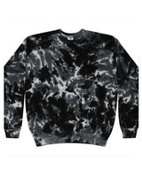 Colortone Men's Tie-Dyed Fleece Crewneck Sweatshirt