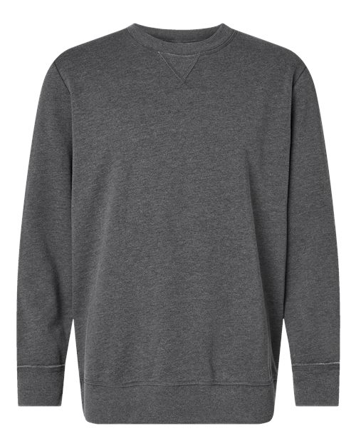 LAT Men's Vintage Wash Fleece Crewneck Sweatshirt-1