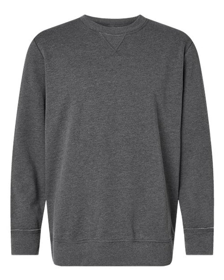 LAT Men's Vintage Wash Fleece Crewneck Sweatshirt-1