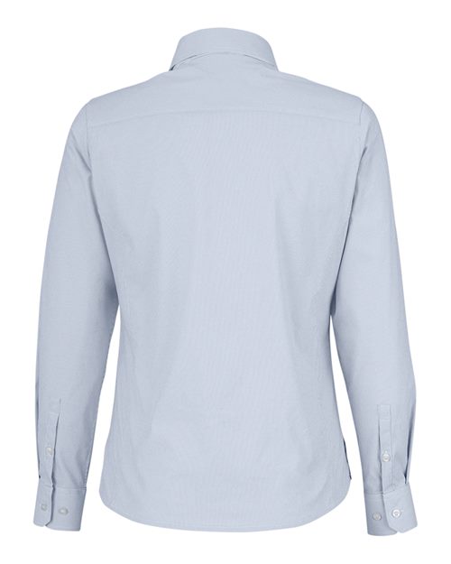Devon & Jones Women's CrownLux Performance Microstripe Dress Shirt-2
