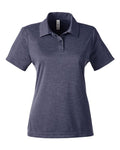 Team 365 Women's Zone Sonic Heather Performance Polo-1