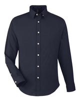 Devon & Jones Men's CrownLux Performance Spencer Poplin Dress Shirt-1