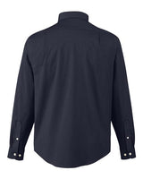 Devon & Jones Men's CrownLux Performance Spencer Poplin Dress Shirt-2