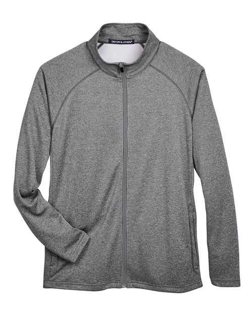 Devon & Jones Men's Stretch Tech-Shell Compass Full-Zip Jacket-1