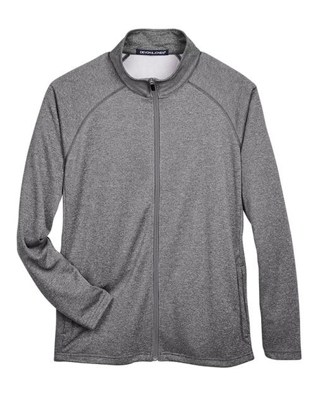 Devon & Jones Men's Stretch Tech-Shell Compass Full-Zip Jacket-1
