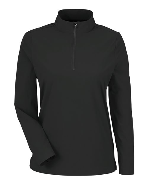 Devon & Jones Women's CrownLux Performance Windsor Welded Quarter-Zip Pullover-1