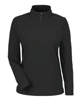 Devon & Jones Women's CrownLux Performance Windsor Welded Quarter-Zip Pullover-1