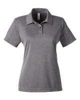 Team 365 Women's Zone Sonic Heather Performance Polo-1