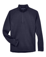 Devon & Jones Men's Bristol Sweater Fleece Quarter-Zip Pullover-1