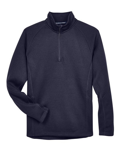 Devon & Jones Men's Bristol Sweater Fleece Quarter-Zip Pullover-1