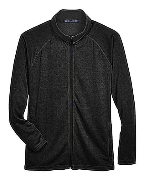 Devon & Jones Men's Stretch Tech-Shell Compass Full-Zip Jacket-1