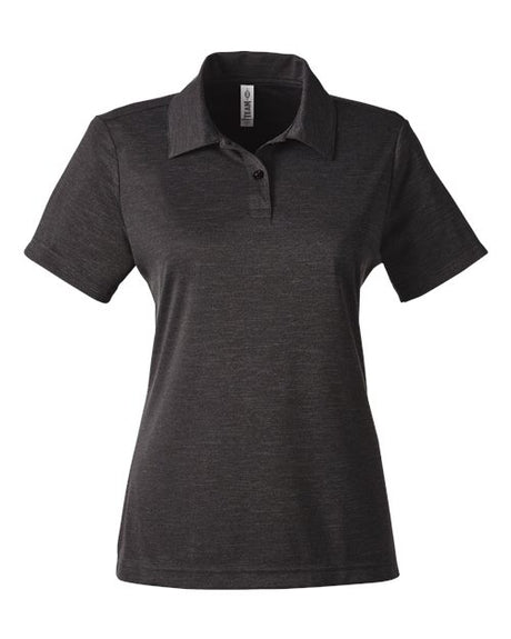Team 365 Women's Zone Sonic Heather Performance Polo-1