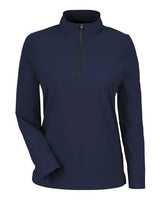 Devon & Jones Women's CrownLux Performance Windsor Welded Quarter-Zip Pullover-1