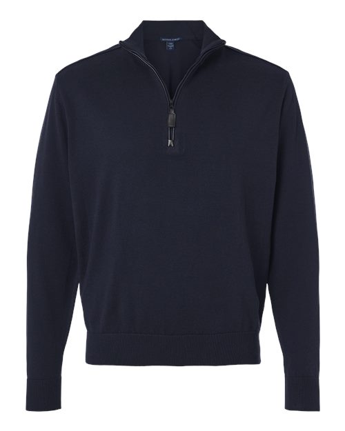 Devon & Jones Men's New Classics Quarter-Zip Sweater-1