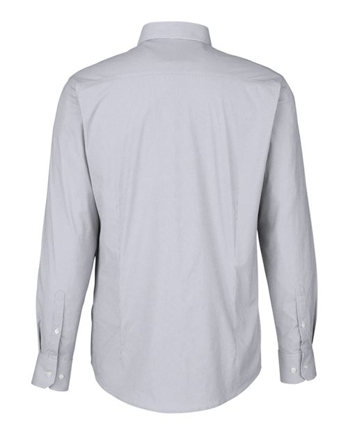 Devon & Jones Men's CrownLux Performance Microstripe Dress Shirt-2
