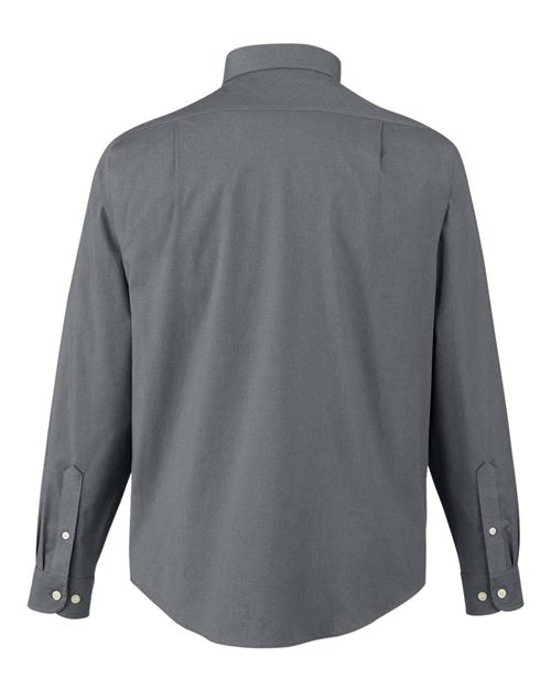 Devon & Jones Men's CrownLux Performance Spencer Poplin Dress Shirt-2